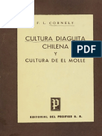 F. L. Cornely - Cultura Diaguita Chilena y Cultura de El Molle PDF