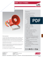 DB3 Range - SOUNDERS - Up To 118 DB (A) : Exd (E), Weatherproof