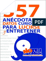 NoTeCreo! 357 Anecdotas y Datos - Tristan Lecrivain