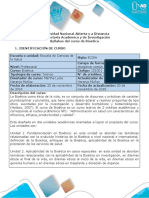 Syllabus Del Curso Bioética