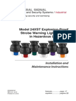 Federal Signal - Model 24XST (I&M)