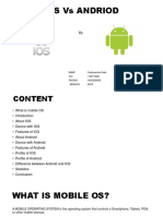 Iso Vs Andriod