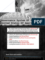 Governance System of The United States of America