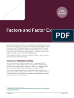 Factors and Factor Exposures: Insights