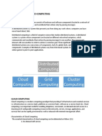 Types of Distributed Computing