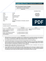 (O/o Examination Section Patiala) : Ministerial Establishment Admit Card Session: 10/2019 Candidate's Photo