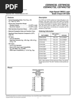 CD54HC32, CD74HC32, CD54HCT32, CD74HCT32: Features Description