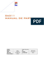 Manual de Partes Brazo Long Hole - Ds311