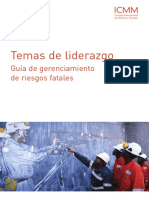 ICMM - Guía de Gerenciamiento de Riesgos Fatales (2011, ESP)