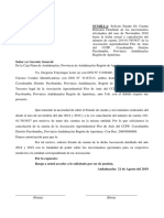 Solicito Estado de Cuenta Bancaria