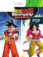 Dragon Ball Budokai HD Manual