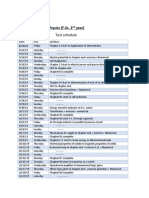 FSC Part 2 Biology Test Schedule