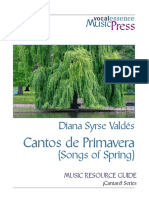 Cantos Primavera