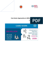 Skill 21 - ITCILO - Care Sector Approach - Workshop Report - Edited On 190319