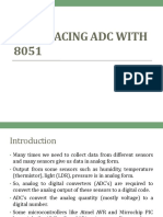 Interfacing ADC With 8051