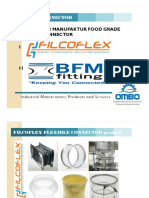 Aplikasi Flexible Connector Food Grade