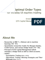 Optimal Order Types