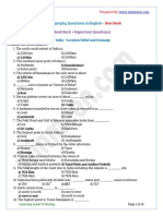 10th Geography Questions in English New Book PDF