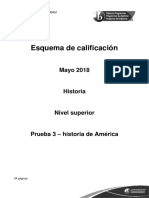 2018 Mayo Historia NS Prueba 3 (América) Respuestas PDF