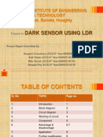 Dark Sensor Using LDR: Modern Institute of Engineering & Technology Rajhat, Bandel, Hooghly