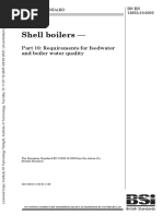 Shell Boilers - : Part 10: Requirements For Feedwater and Boiler Water Quality