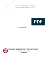 Fluid Properties Determination by PTA