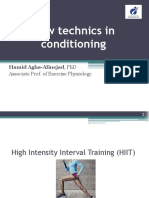 New Technics in Conditioning F