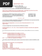 Pigeonhole Principle 2 Solutions