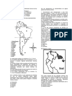 Questões Sobre A América Do Sul - Prof. Adão Marcos