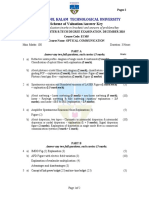 Optical Communication - Scheme s7 Ec B.tech Dec.2018