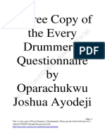 EDQ by Oparachukwu Test I