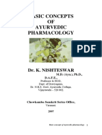 Basic Concepts of Ayurvedic Pharmacology PDF