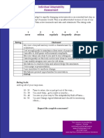 Individual Adaptability Assessment SITE 09