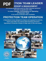 Protection Team Leader: Leadership & Management