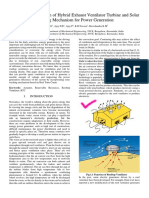 Design and Fabrication of Hybrid Ventilation System and Solar Tracking For Power Generation