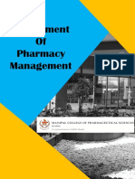 Department of Pharmacy Management