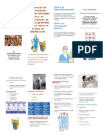 Plegable Prevencion de Enfermedades de Origen Toxico