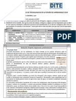 Sesion de Parendizaje Del Aip - Miercoles 04 Setiembre