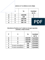 Conexiones Monofasicas y Trifasicas