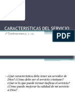 Caracteristicas Del Servicio