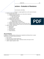 Bolted Connections - Evaluation of Resistance: Approach