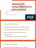 Mediação Desenvolvimento e Linguagem