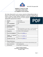 Product Manual For New Insulating Oils ACCORDING TO IS 335:2018