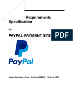 SRS Report On PayPal