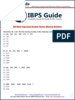 500 Number Series Ibpsguide