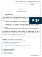 Atividade de Portugues Pronomes 2º Ano Do Ensino Medio Respostas