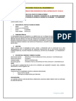 Especificaciones Tecnicas para Requerimiento de Ceramico