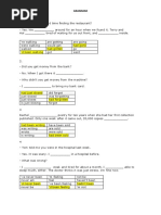 Exam Esan - Grammar - Answers