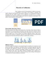 Theories of Adhesion: Mechanical Theory