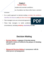 Decision Theory: Identifies The Features